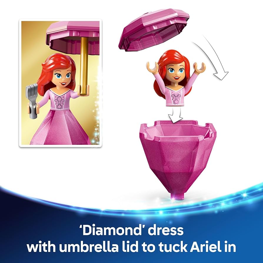 Amazon.com: LEGO Disney Princess Twirling Ariel Toy